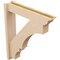 Ekena Millwork 5 1/2-in W x 26-in D x 30-in H Balboa Trad Rough Cedar Woodgrain TimberThane Outlooker, Primed Tan OUTUR055X26X30BOA04RCPR - alternate 3